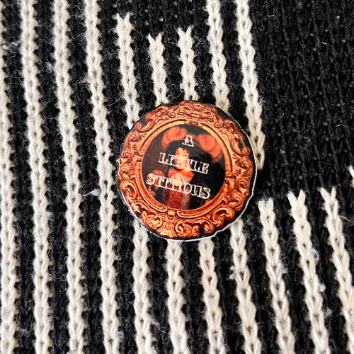 A Little Stitious Pin