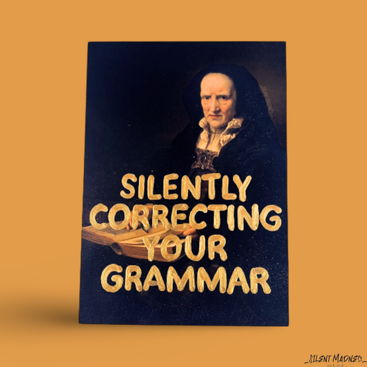 Silently Correcting Your Grammar
