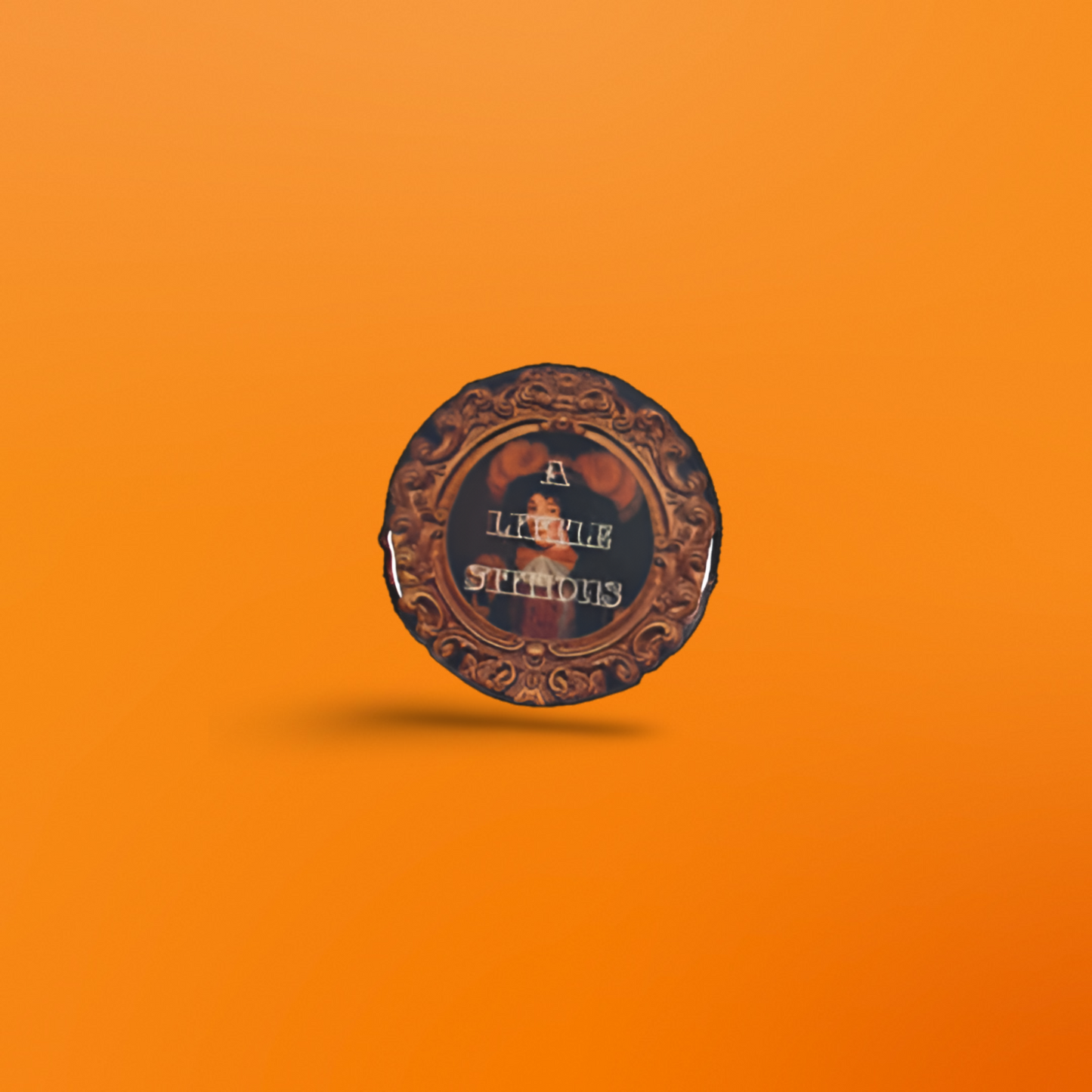 A Little Stitious Pin