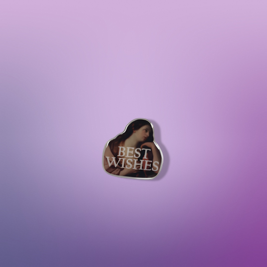 Best Wishes Pin